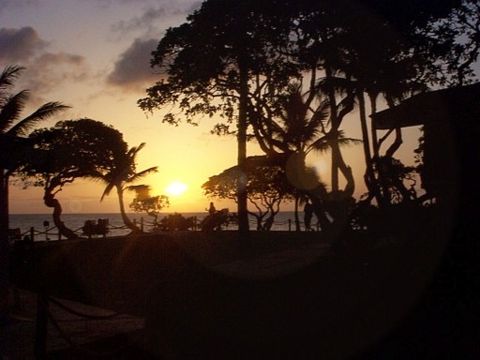 Sunset at Turtle Bay Hilton