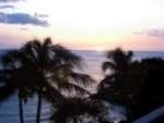 Sunset at Mauna Kea Beach Hotel