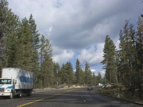 US 50 at Lake Tahoe