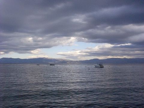 CA 89 at West Lake Tahoe