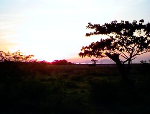 Sunset at Managua's Outskirts