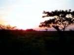 Sunset at Managua's outskirts